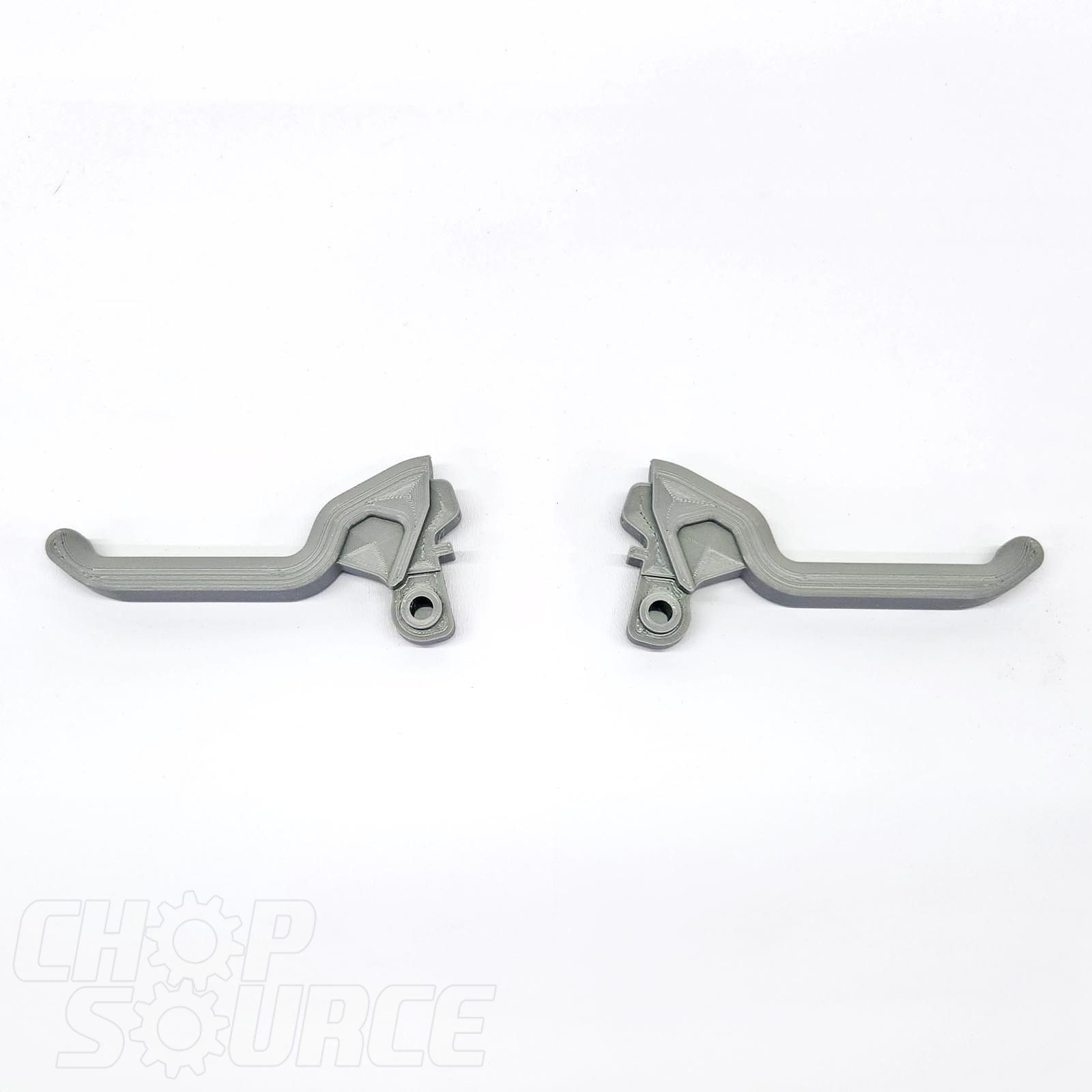 Razor Short-Reach Brake Lever Silver Left and Right