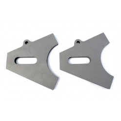 Chopper Axle Plate Set - Style B - 3/4"