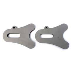 Chopper Axle Plate Set - Style C - 17mm